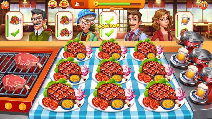 Download do APK de Jogos de cozinha Restaurante Comida Chefe Craze
