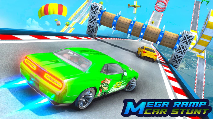 Crazy Car Stunts GT Ramp Games 2.3.3 Free Download