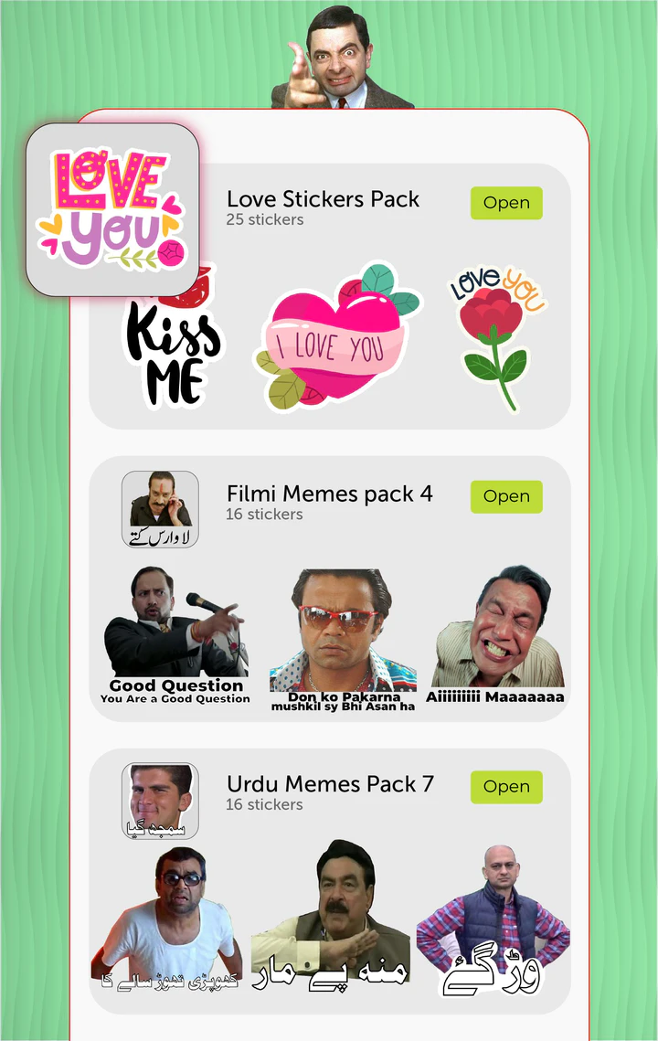 Descarga de APK de Funny Urdu Stickers para Android