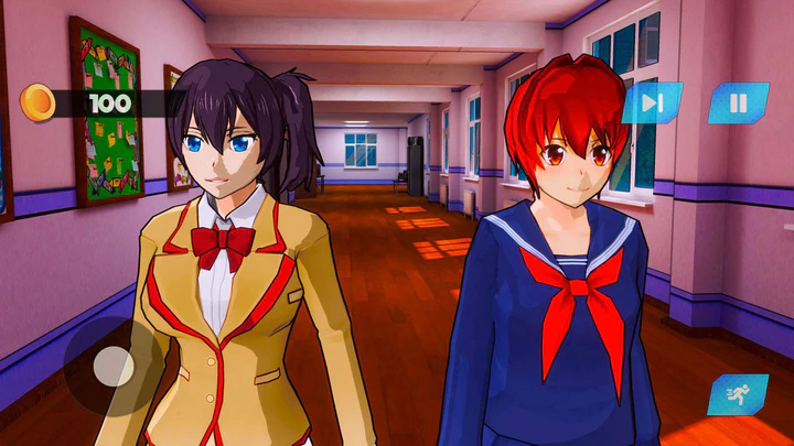 Anime High School Girl Life 3D APK (Download Grátis) - Android Jogo