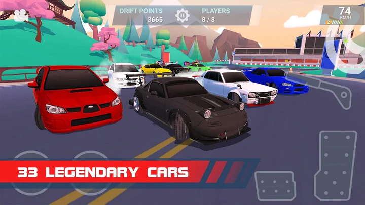 Drift Clash Online Racing Mod APK v1.86 (dinheiro ilimitado)