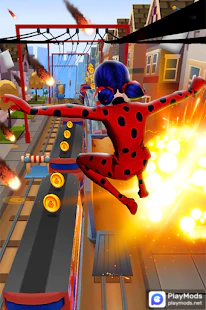 Miraculous LadyBug Adventure Subway Run 3D FREE APK voor Android Download