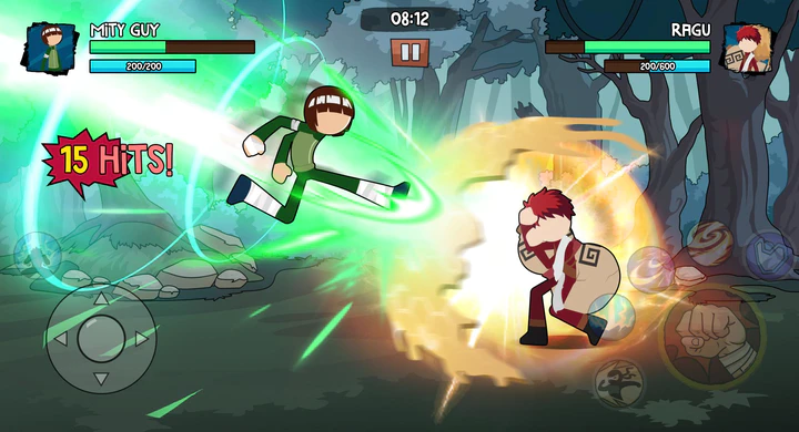 Ninja Stickman Fight: Ultimate v1.5 MOD APK (Weak enemy) Download