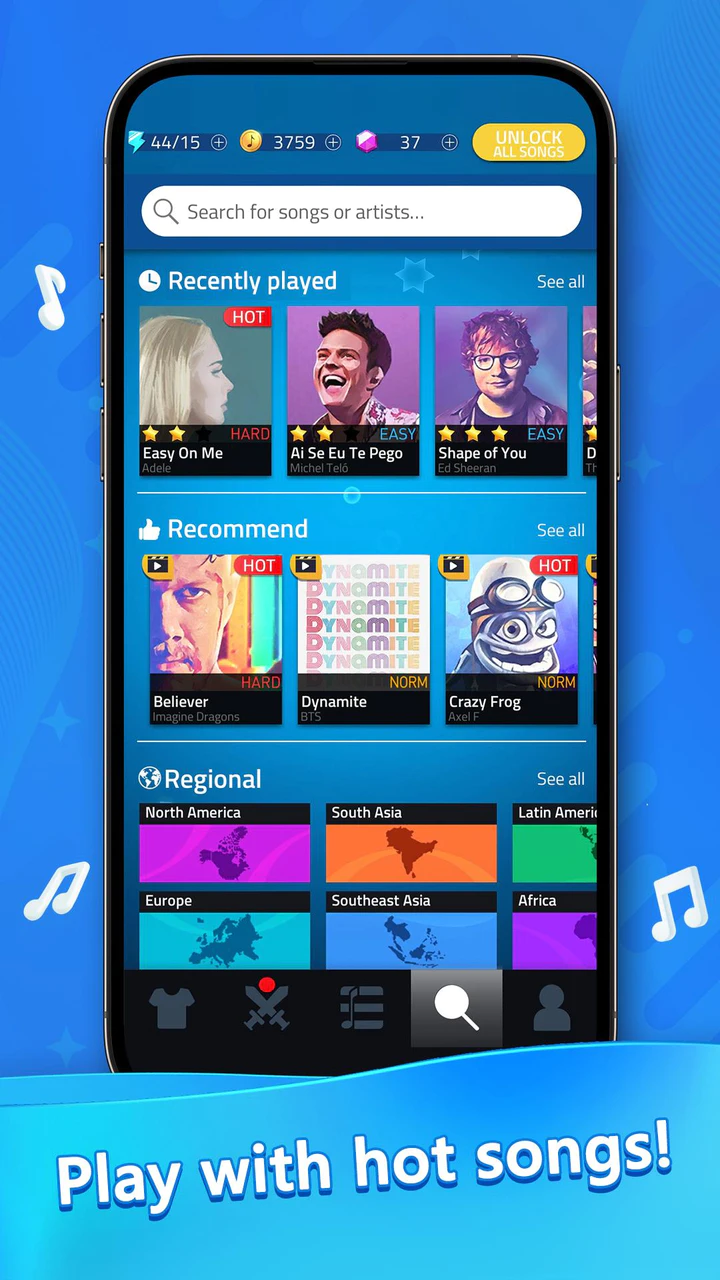 Download do APK de Piano Tiles para Android