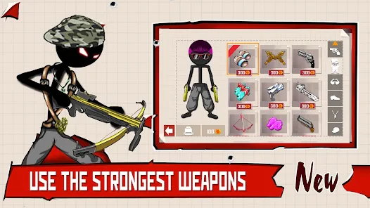 Stickman and Shotgun 2 No Ads MOD APK Free Download