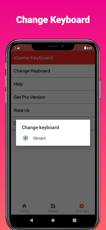 Descargar CheatCode Keyboard APK para Android 2023