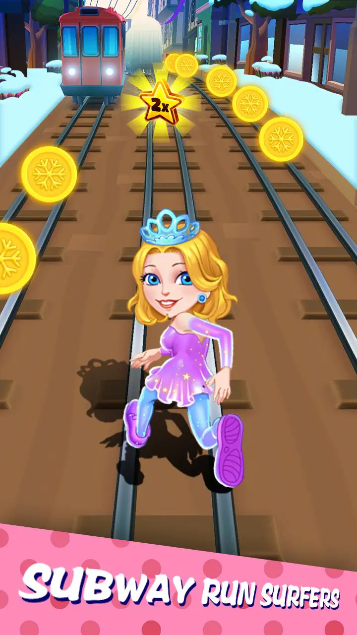 Download do APK de Snow Princess Run: Subway Surf para Android