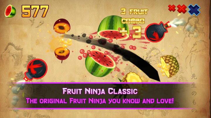Fruit Ninja Mod v8 All Blade and Dojos 