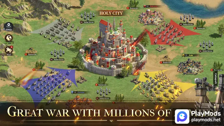 Strategy Tactics: Medieval Civilization games APK para Android - Download