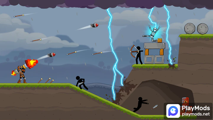 Boom Stick: Bazooka Puzzles Mod apk [Unlimited money] download