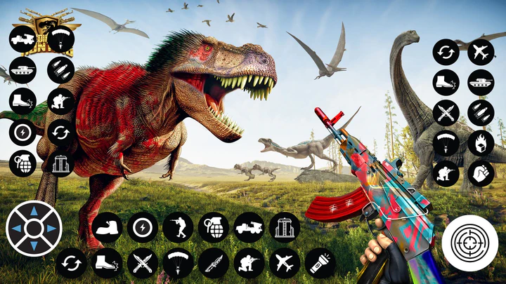Dino Hunting: Dinosaur Game 3D para Android - Download