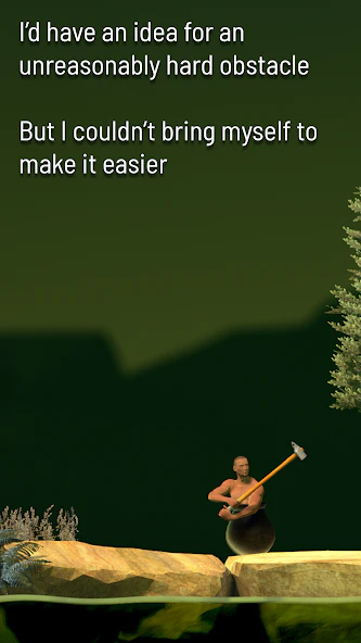 Getting Over It But I Need Binoculars To Play - MODDED Getting Over It With  Bennett Foddy 