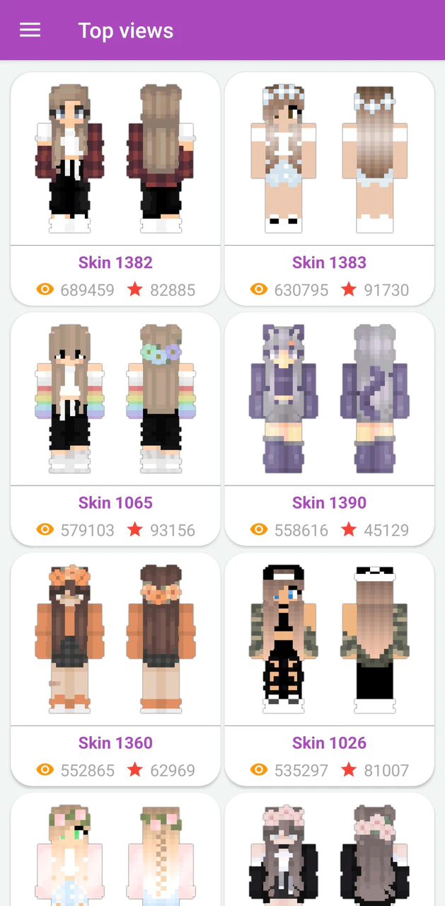 Girls Skins for Minecraft PE APK for Android Download