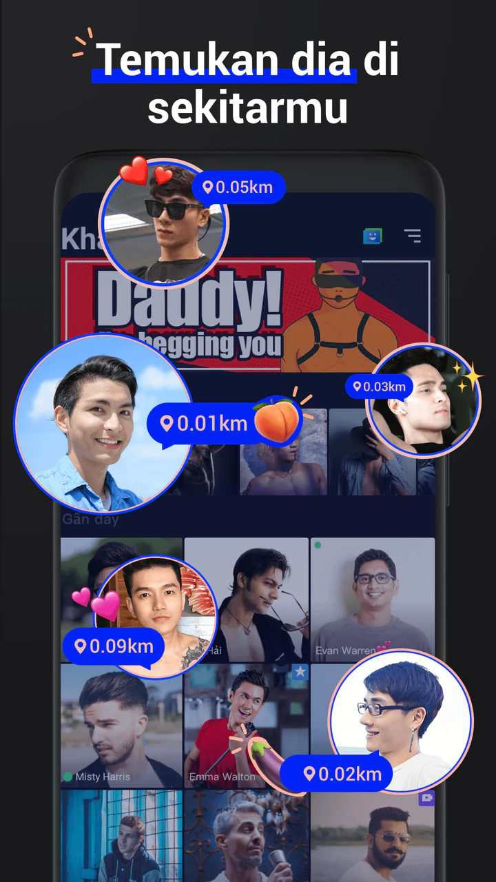 Скачать Blued: Gay Live Chat & Dating APK v4.4.4 для Android