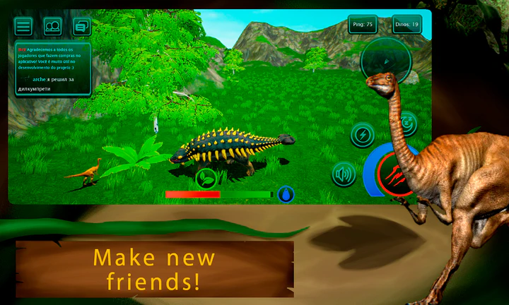 Baixe o Dinossauro jogo online - T Rex MOD APK v0.2.3 para Android