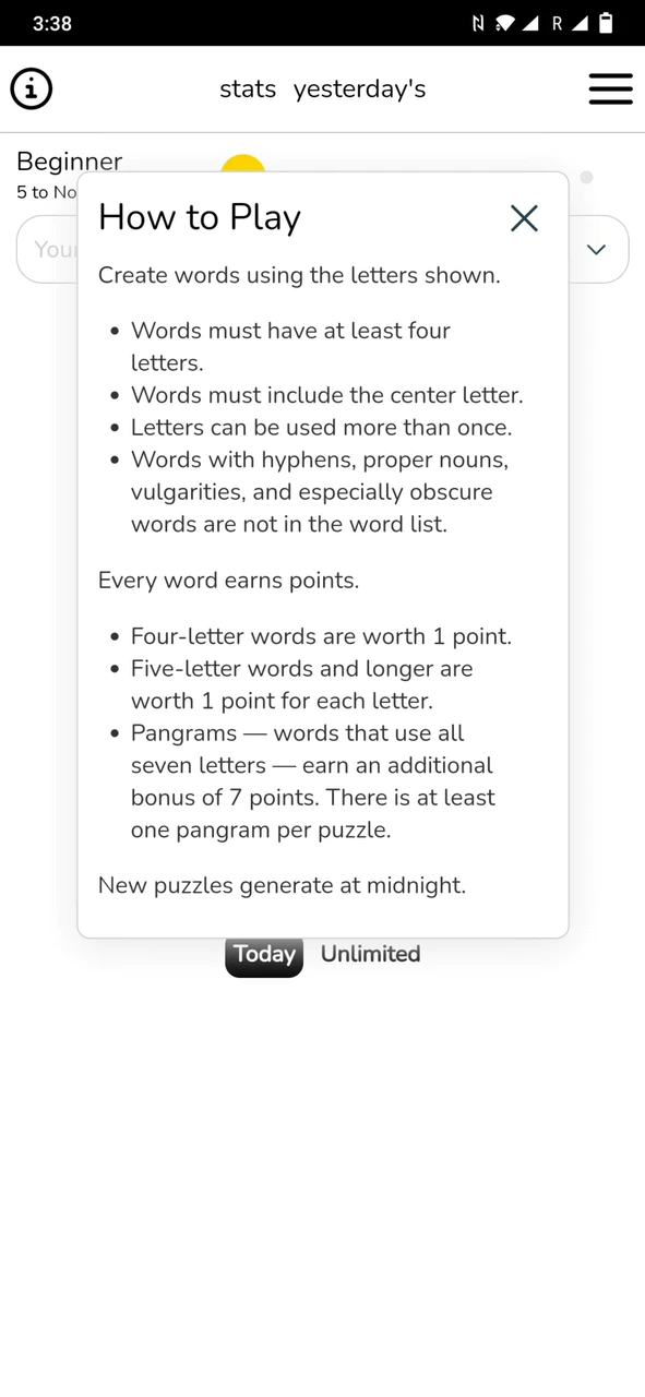 Spelling Bee - Crossword Puzzle Game para Android - Download