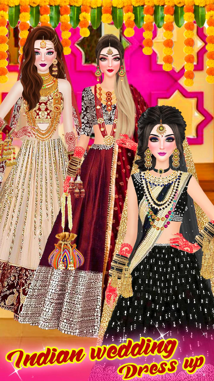 Indian Wedding Stylist | Makeup and Dress up Games || Indian Wedding Salon  Game - YouTube