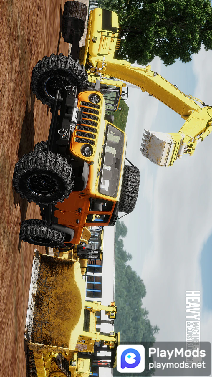 Скачать Heavy Machines & Construction MOD APK v1.10.7 (Мод меню) для Android