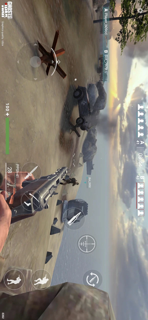 Ghosts of War MOD APK 0.2.18 [Ammo] + Data Android