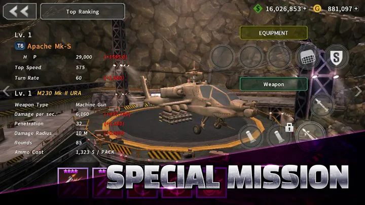 Gunship Battle Total Warfare v4.1.4 Apk Mod Dinheiro Infinito - W Top