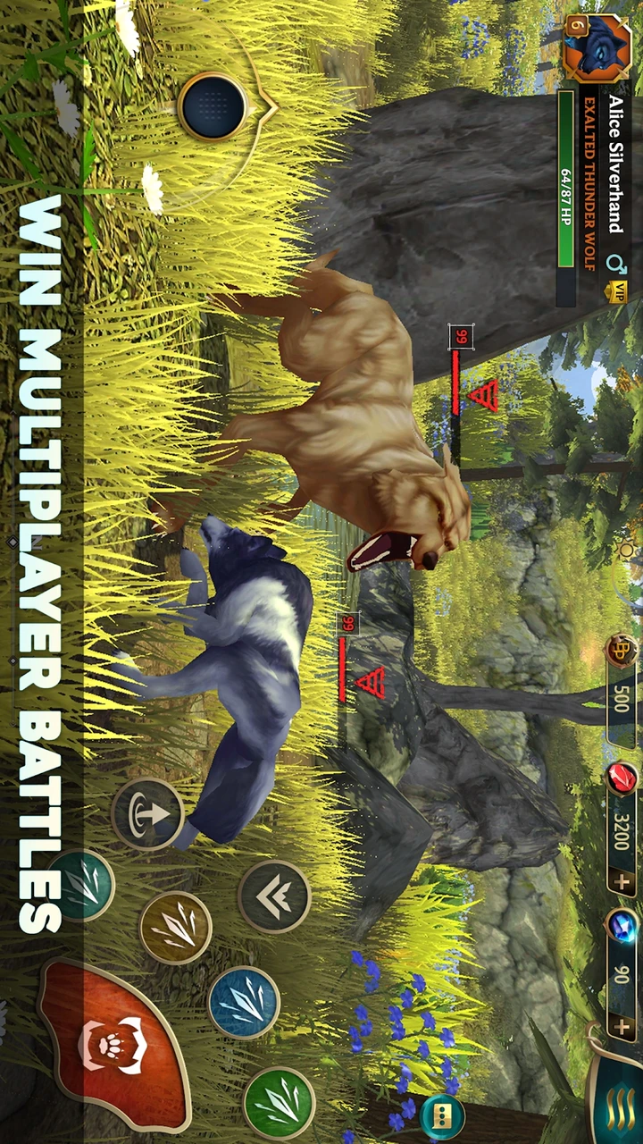 Baixar e jogar Wolf Tales - Online Wild Animal Sim no PC com MuMu Player