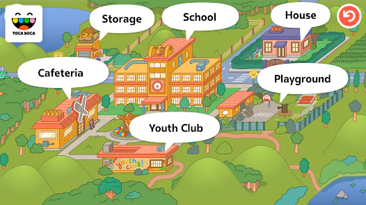 Toca Life School v1.5-play Mod (Full version) Apk + Data - Android Mods Apk