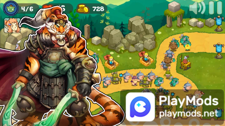 Realm Defense: Epic Tower Defense Strategy Game Mod Apk - Unlocked