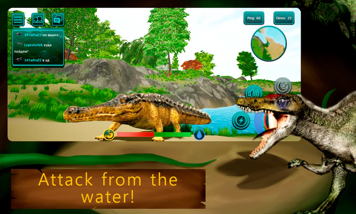 Baixe o Dinossauro jogo online - T Rex MOD APK v0.2.3 para Android