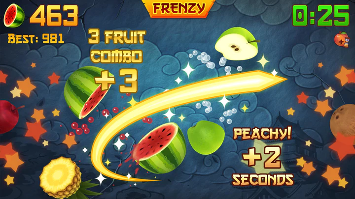 Download Fruit Ninja v3.45.0 (Mod, Unlimited Money) for android