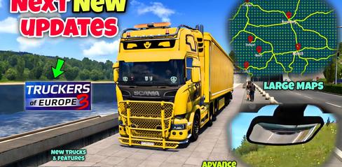 Best graphic #trucksimulator #realistic #bestgraphicspossible #android, truckers of europe 3