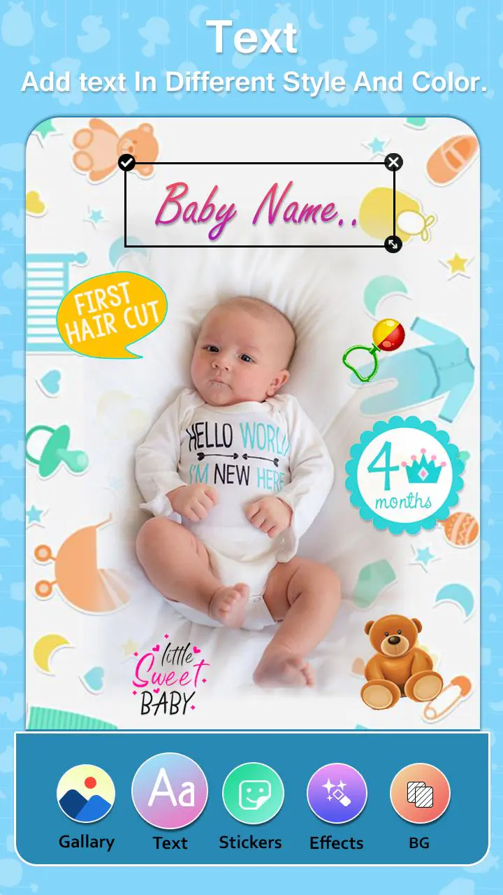 Baby Story Photo Maker : Sweet Baby Snap APK voor Android Download