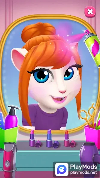 My Talking Angela 2(Unlimited Currency) screenshot image 2_playmods.net