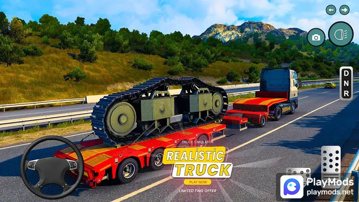 Download Truck Simulator: Europe (MOD, Unlimited Money) 1.3.5 APK