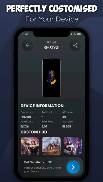 Faça download do Raistar Macro Onetap GFX Sensi APK v1.0 para Android