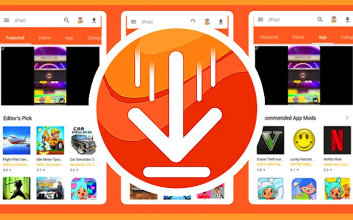 dFast App Apk Games para Android - Download