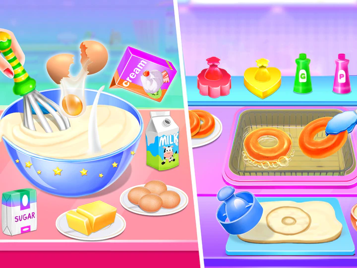 Cake Maker Jogo de Culinária de Donut versão móvel andróide iOS apk baixar  gratuitamente-TapTap