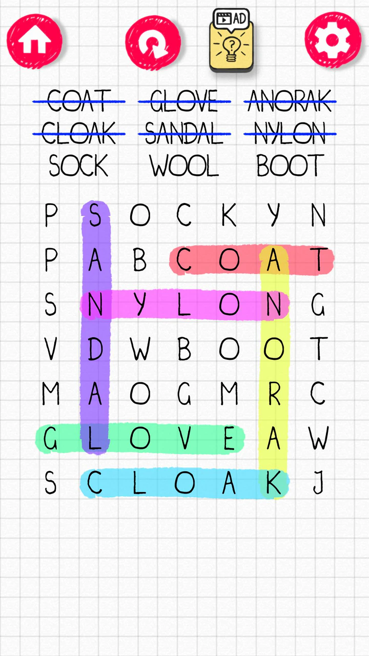 Download Word Search on Fnf mod songs