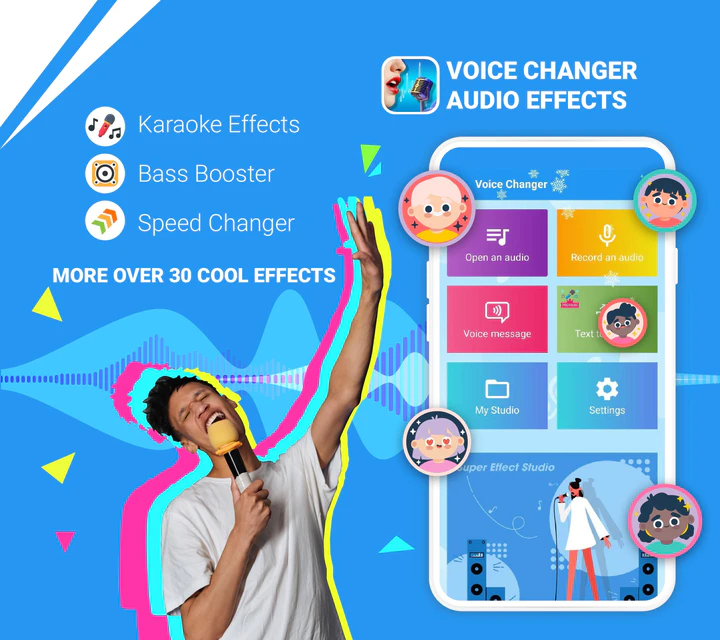 Modificateur De Voix Avec 16 Modes Et Effets Sonores Pour Jeux Et