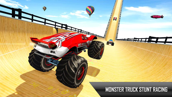 Monster Truck Stunt Car Game Mod Apk An1