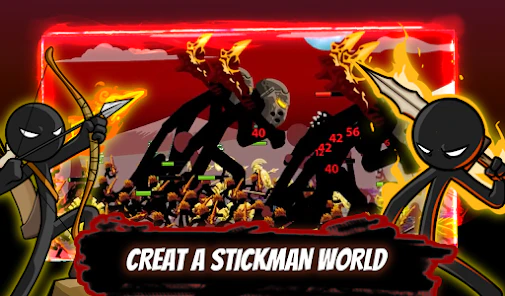 Stickman Battle Craft Games Ver. 1.0.14 MOD APK, UNLIMITED GOLD, UNLOCK  WEAPON