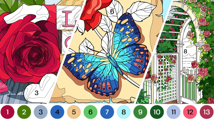 Gallery Jogo de Colorir por Números & Decoração v0.368 Apk Mod