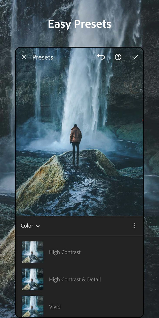 Скачать Adobe Lightroom - Фоторедактор MOD APK v9.0.0 (Премиум разблокирован) для Android