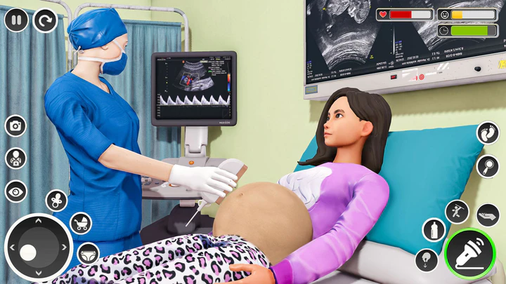 Pregnant Mother Simulator Game android iOS apk download for free