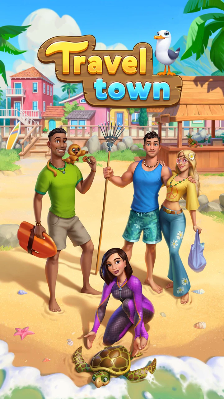 Скачать Travel Town MOD APK v2.12.381 для Android