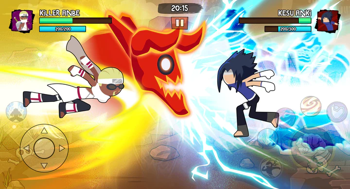 Stickman Ninja Fight Mod APK Unlock All Character 