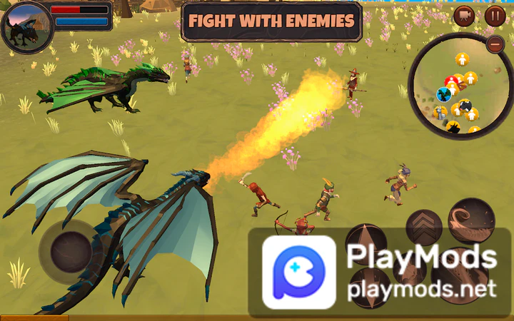 Dragon Simulator 3D: Adventure Game v1.095 Apk Mod (Dinheiro