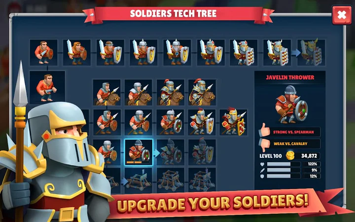 Download Warriors Defend: Tower Defense MOD APK v1.3.5 (Unlimited