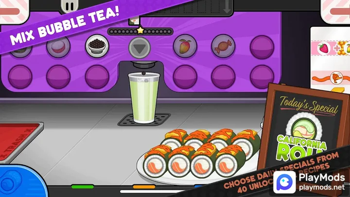 Papa's Sushiria To Go! Mod apk [Paid for free][Unlimited money][Unlocked][Full]  download - Papa's Sushiria To Go! MOD apk 1.0.2 free for Android.