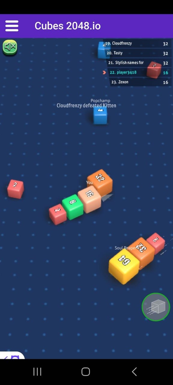 Cubes 2048 io