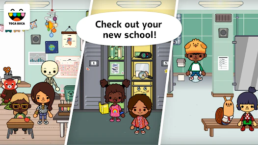 🔥 Download Toca Life: School 1.7.1-play APK . Be a student in the game  from Toca Boca 